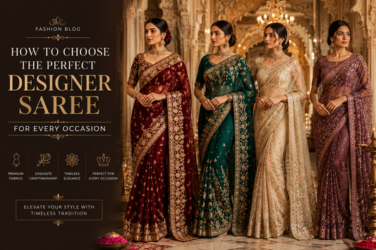 How to Choose the Perfect Designer Saree for Every Occasion