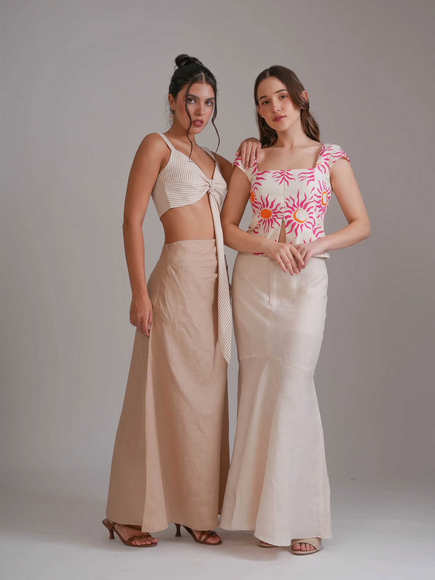 Pink Sunflower Top