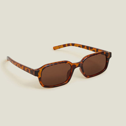 Savannah Tortoiseshell Rectangle Sunglasses
