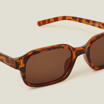 Savannah Tortoiseshell Rectangle Sunglasses